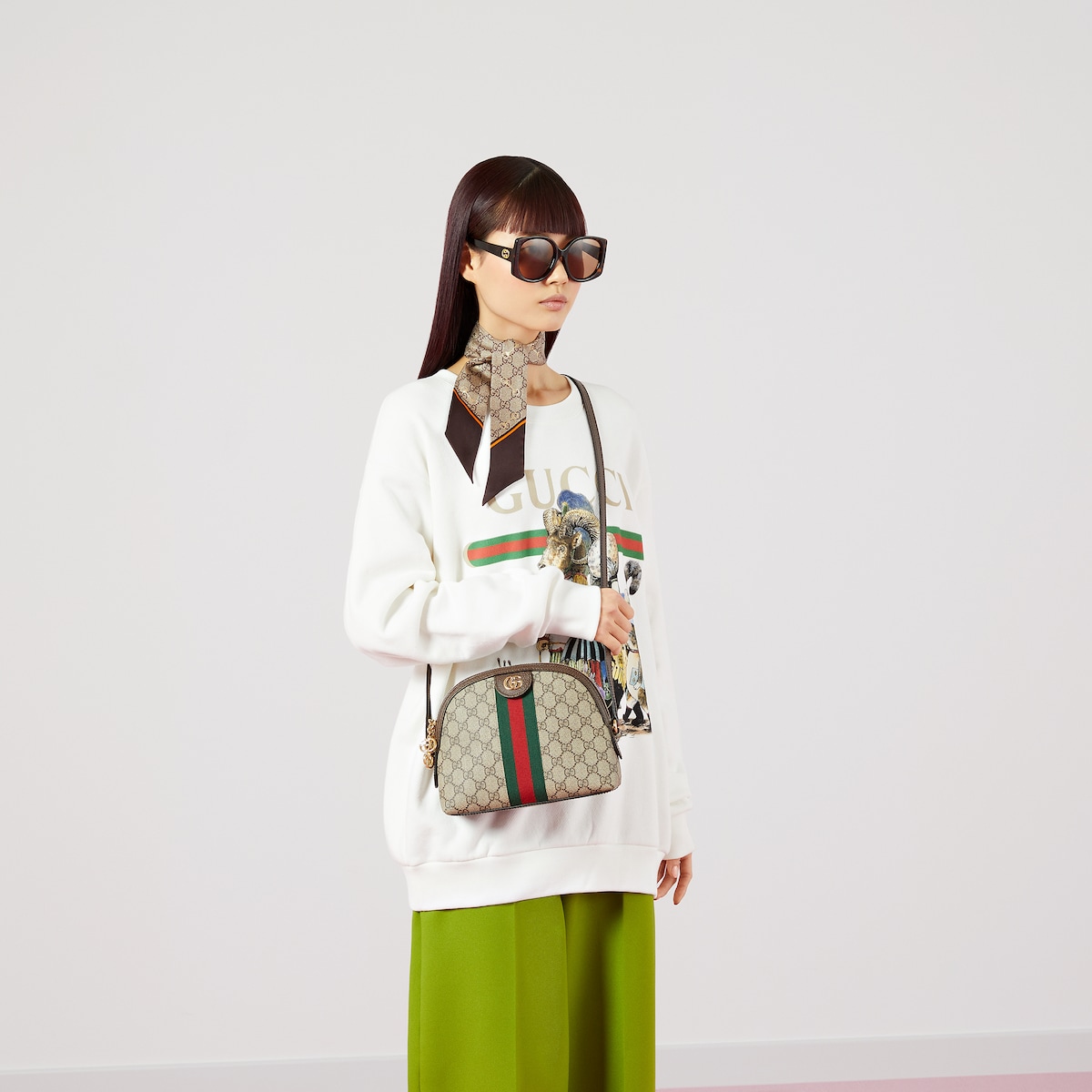 OPHIDIA SMALL SHOULDER BAG