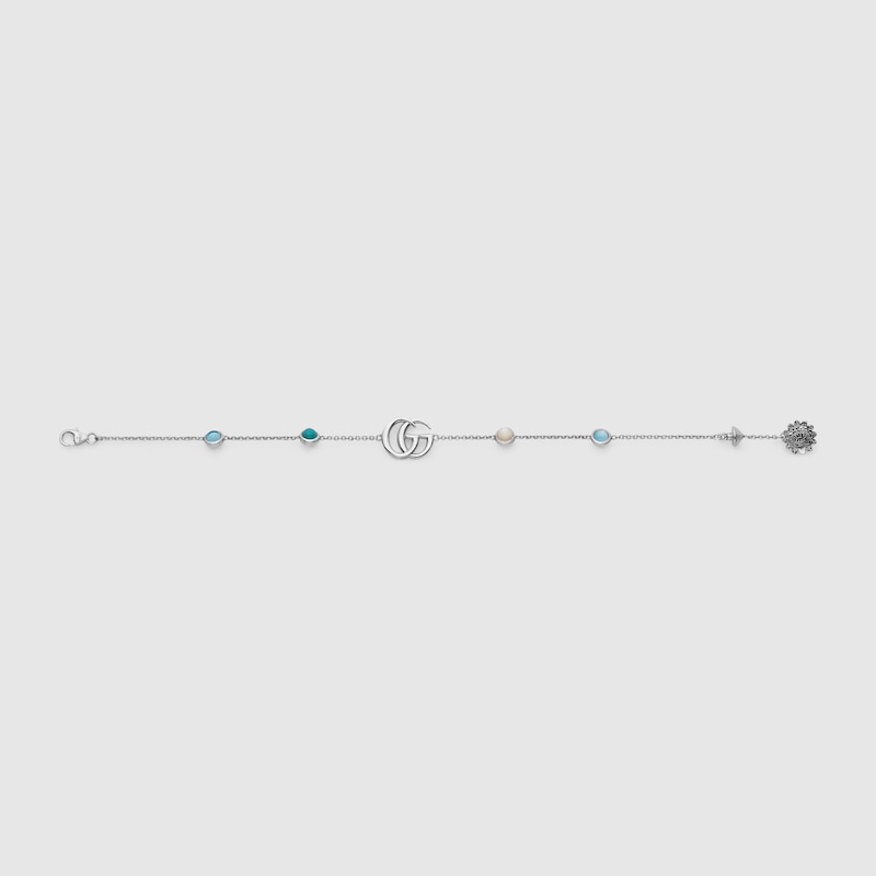 DOUBLE G MOTHER OF PEARL BRACELET