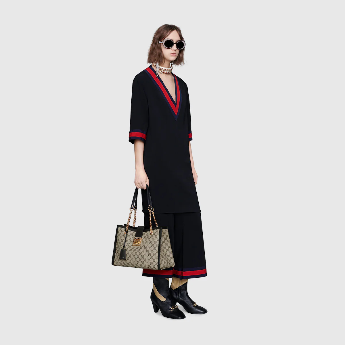 PADLOCK MEDIUM SHOULDER BAG
