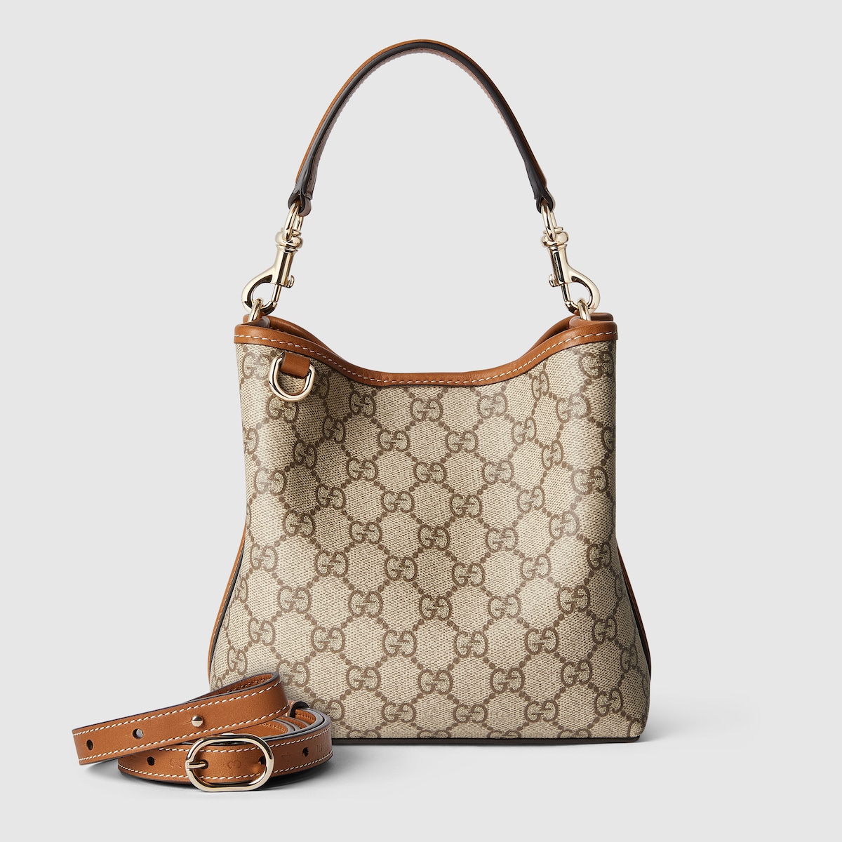 Gucci GG Emblem bucket bag - Small