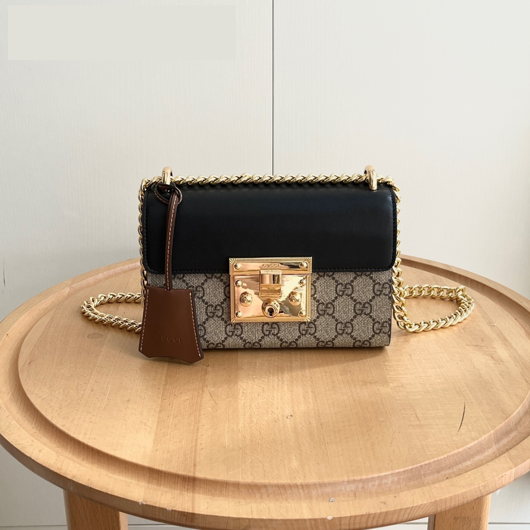Gucci GG Supreme Padlock Small Shoulder - Bag