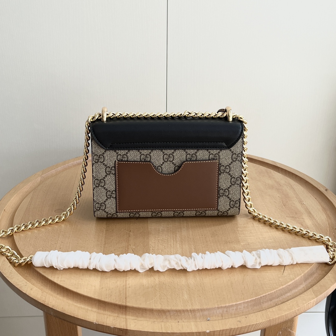 Gucci GG Supreme Padlock Small Shoulder - Bag