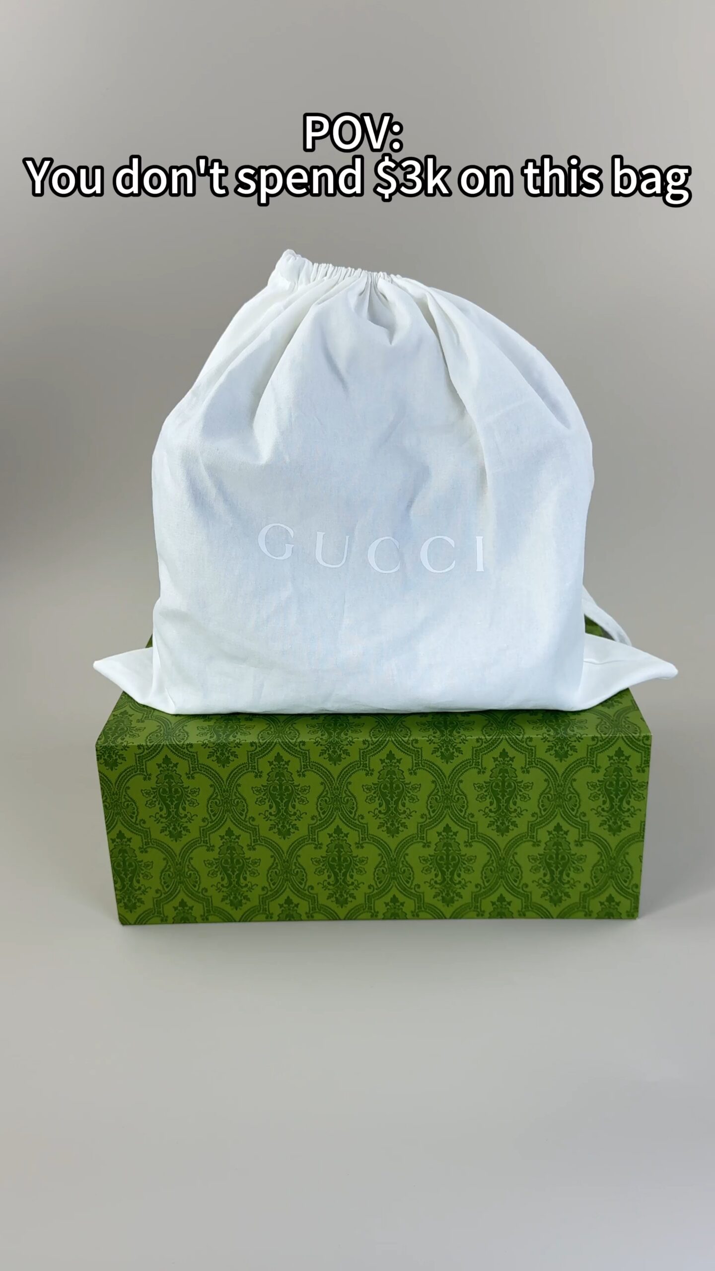 [TOP] Gucci GG Emblem Maxi brown tote bag