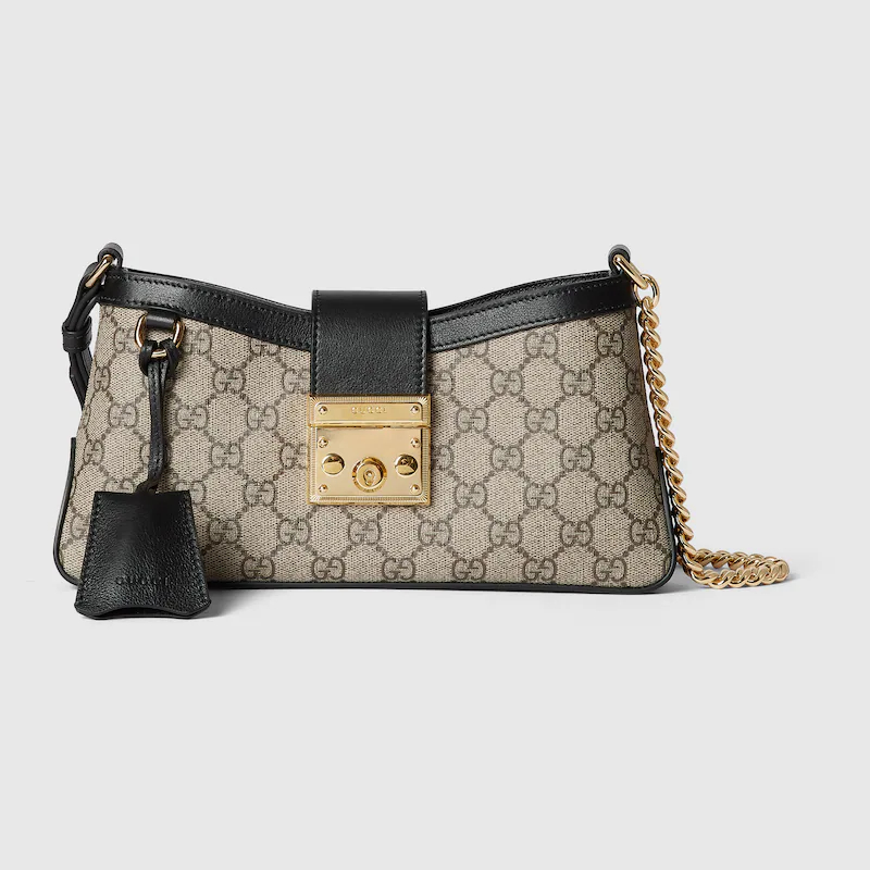PADLOCK SMALL SHOULDER BAG
