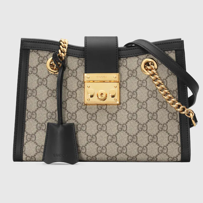PADLOCK SMALL SHOULDER BAG