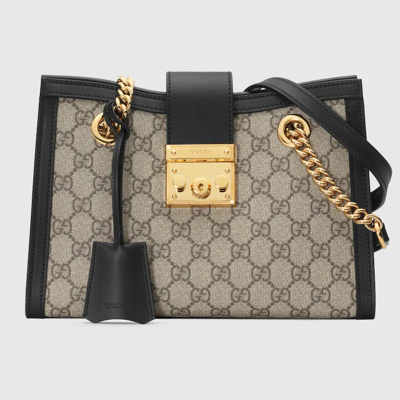PADLOCK SMALL SHOULDER BAG