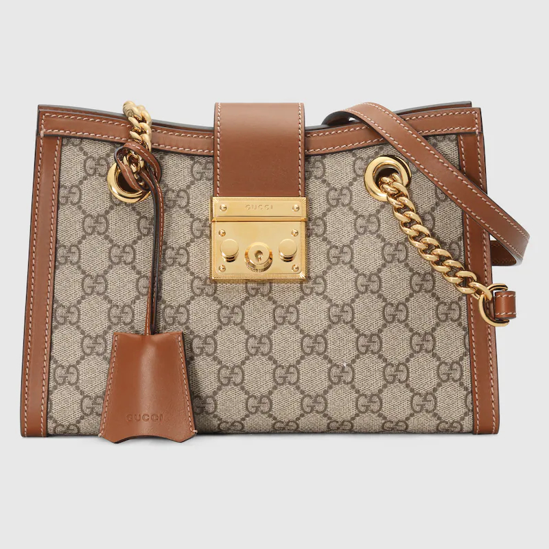 PADLOCK SMALL SHOULDER BAG