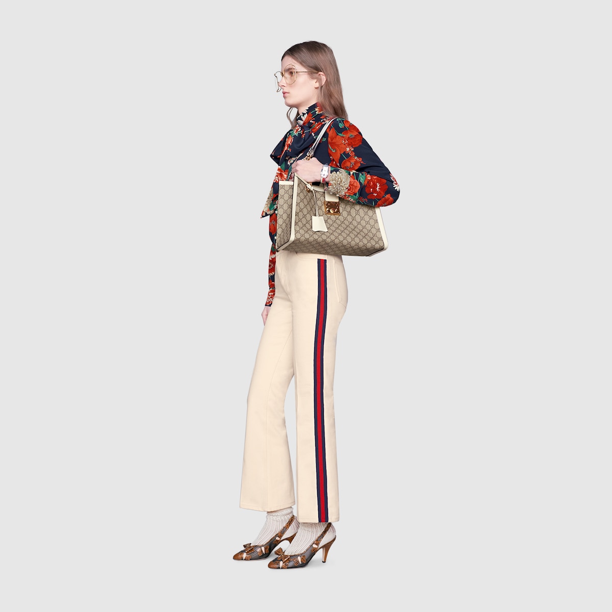 PADLOCK MEDIUM SHOULDER BAG
