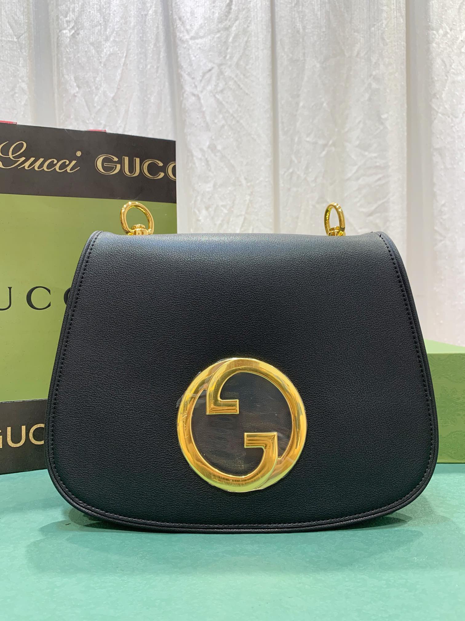 Gucci Blondie Medium top handle bag - Black