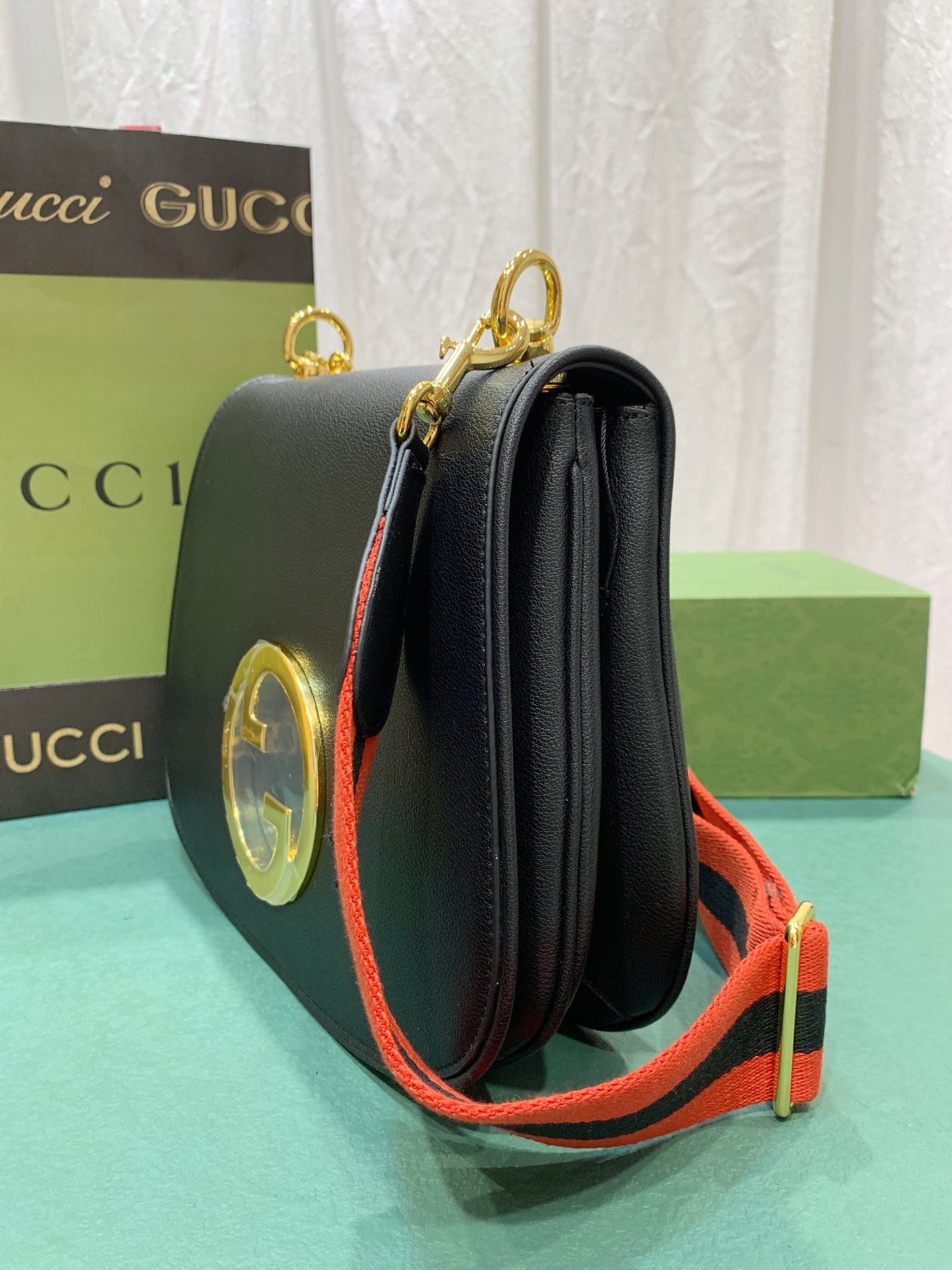 Gucci Blondie Medium top handle bag - Black