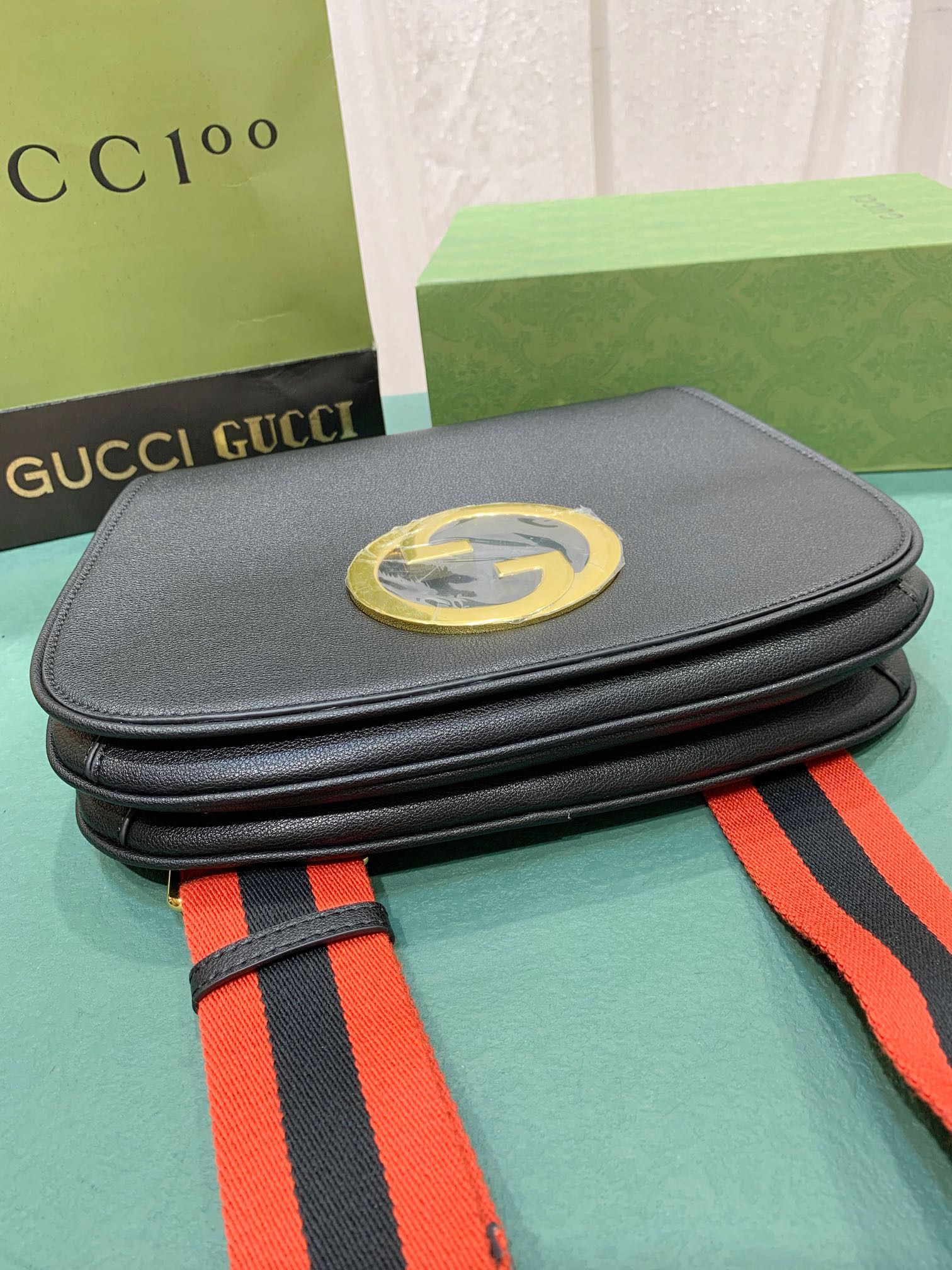 Gucci Blondie Medium top handle bag - Black