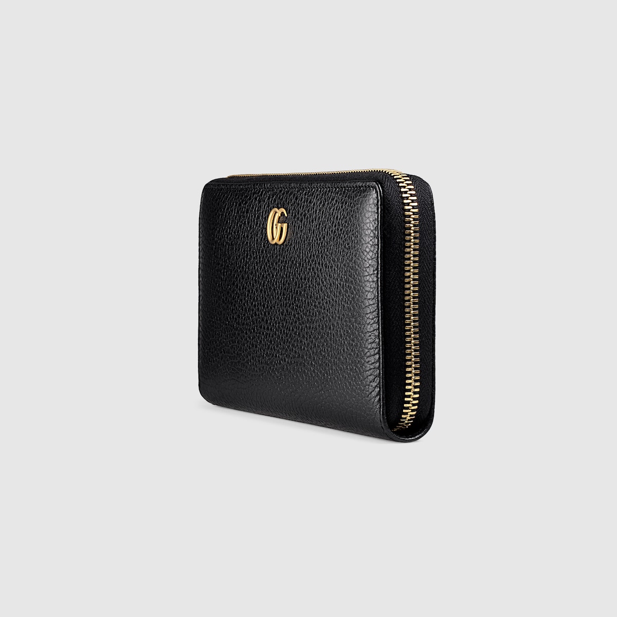 LEATHER ZIP AROUND WALLET