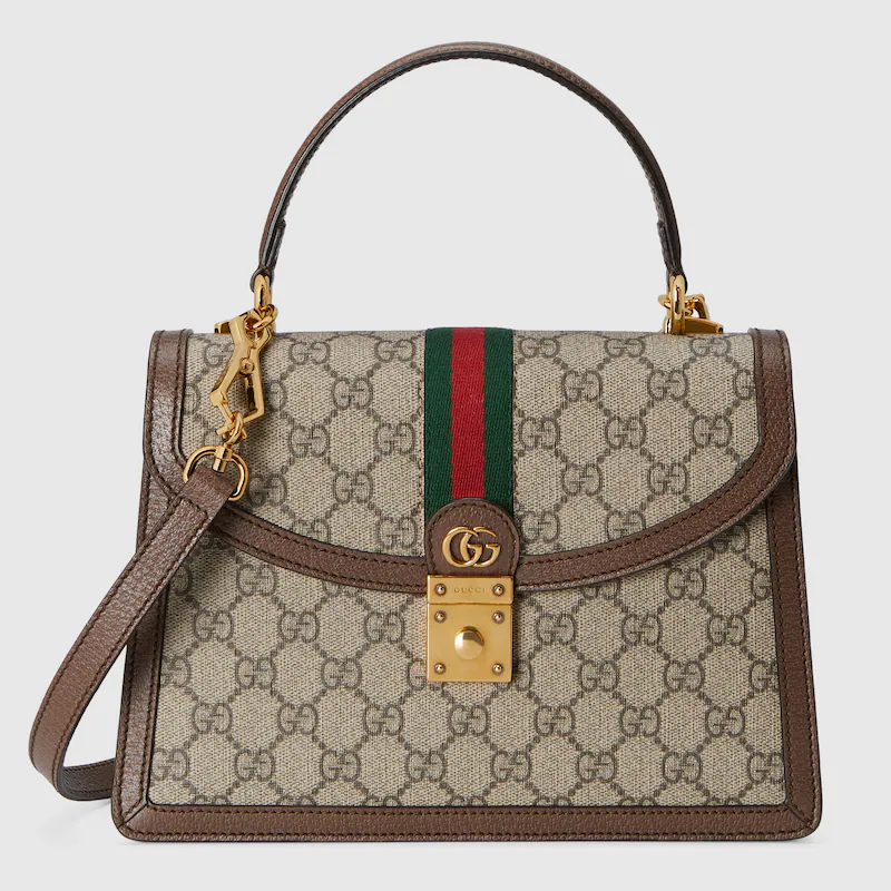 OPHIDIA SMALL TOP HANDLE BAG