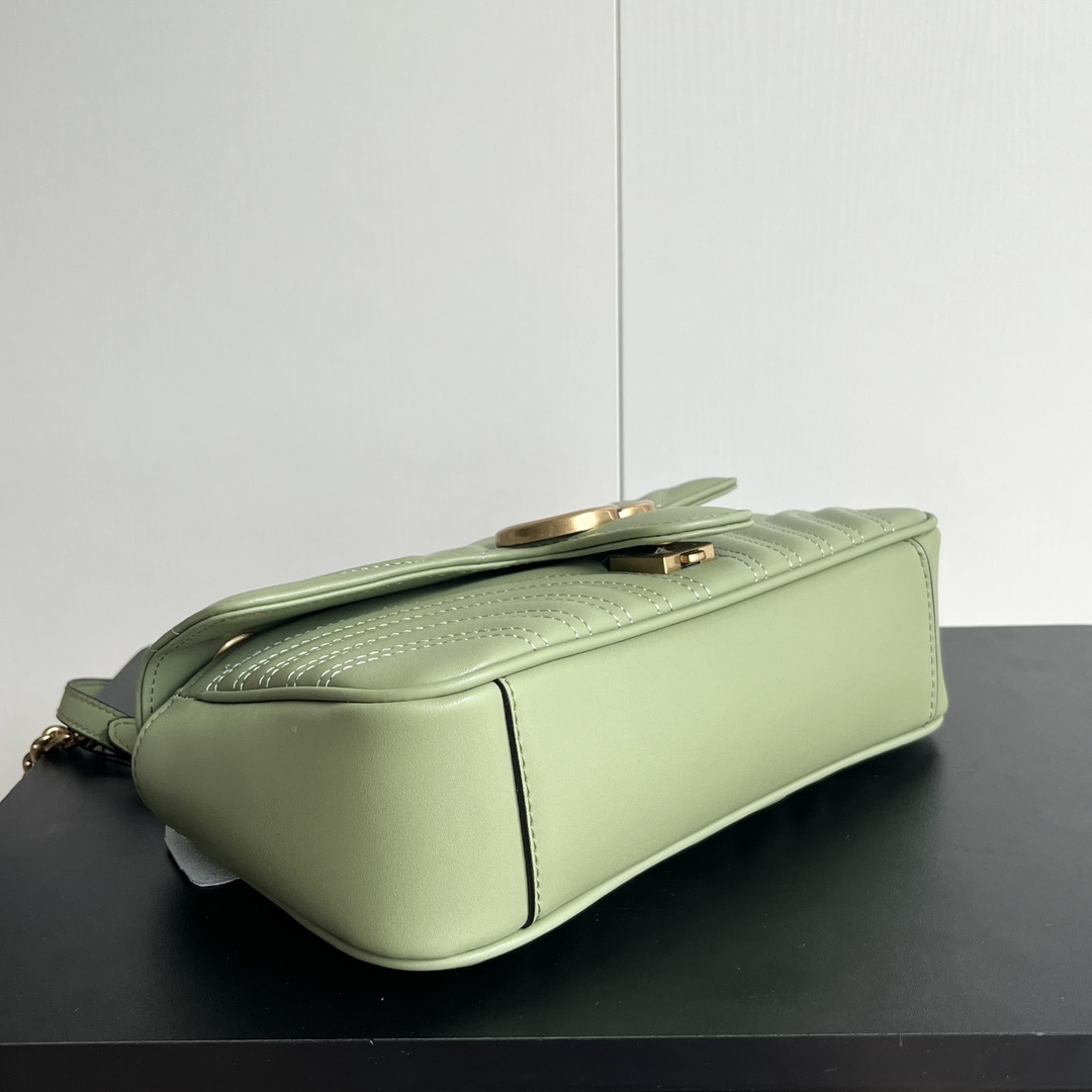 Gucci GG Marmont Shoulder Bag - Green Bag