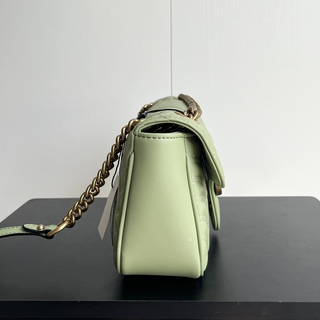 Gucci GG Marmont Shoulder Bag - Green Bag