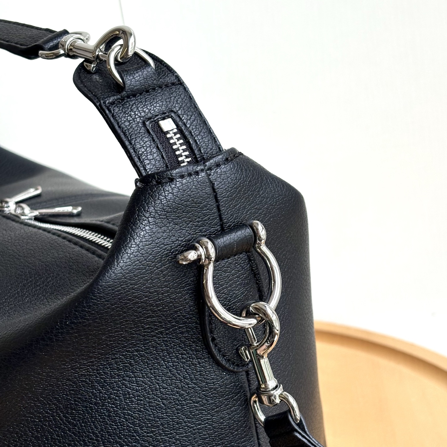 Gucci Brera crossbody bag Black soft Silver toned hardware - Bag