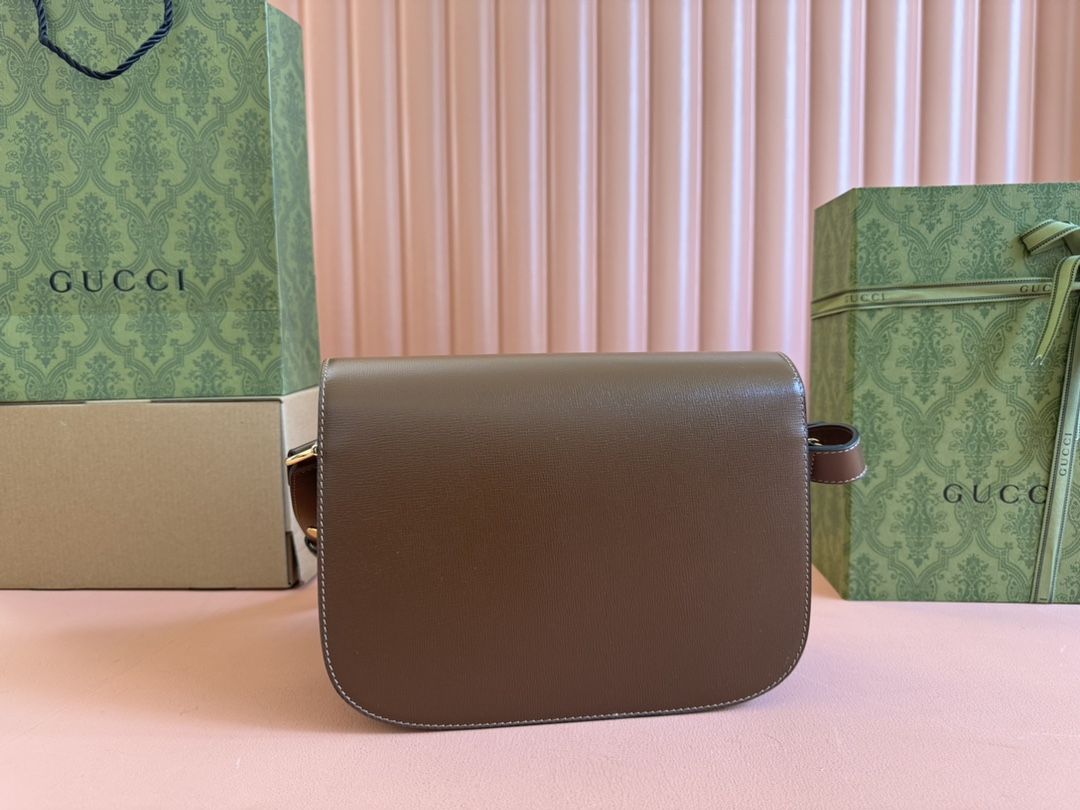 Gucci Azalea Horsebit 1955 Shoulder Bag Brown Sugar - Bag