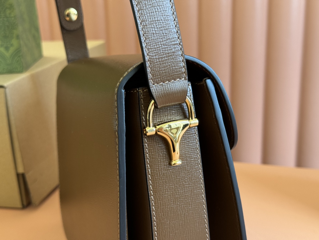 Gucci Azalea Horsebit 1955 Shoulder Bag Brown Sugar - Bag