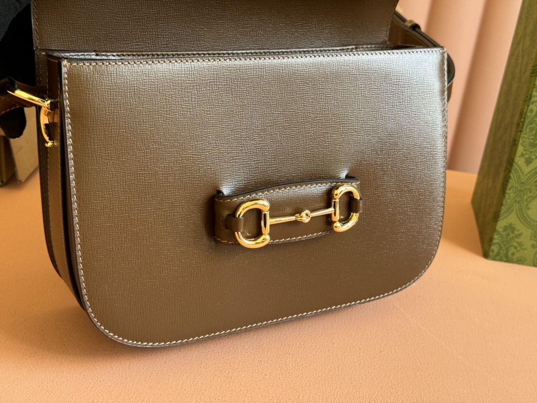 Gucci Azalea Horsebit 1955 Shoulder Bag Brown Sugar - Bag
