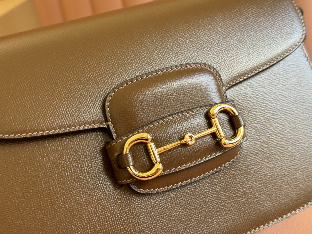 Gucci Azalea Horsebit 1955 Shoulder Bag Brown Sugar - Bag