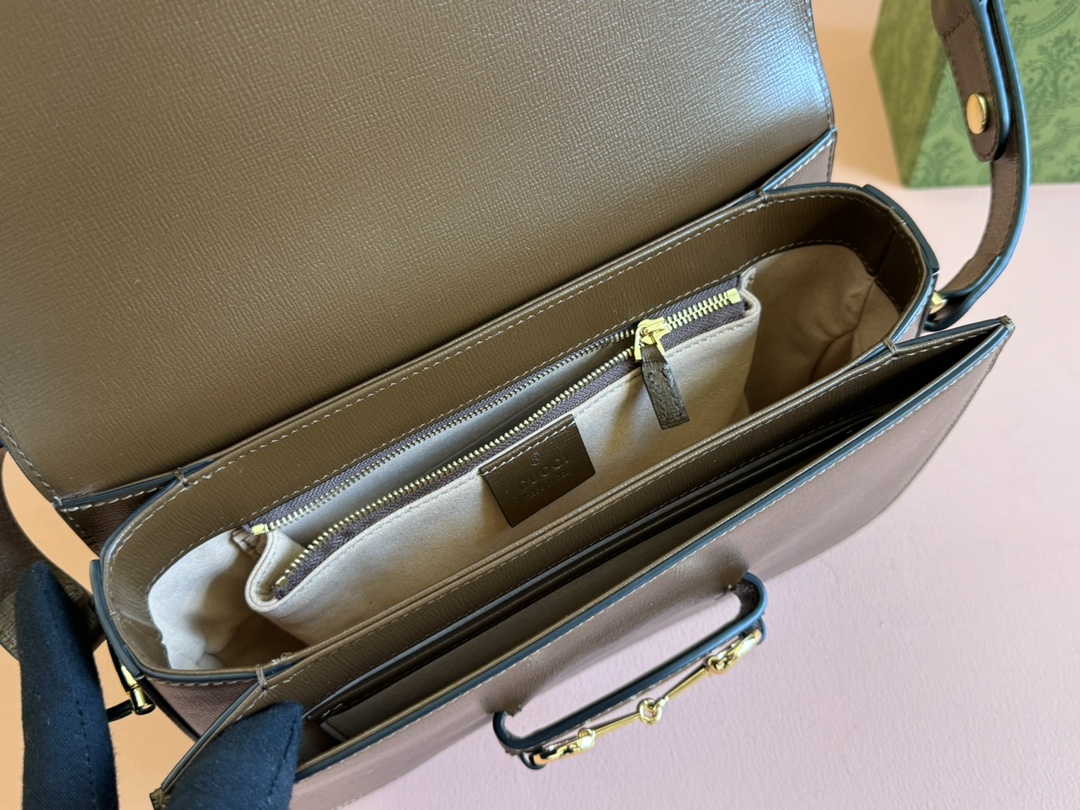 Gucci Azalea Horsebit 1955 Shoulder Bag Brown Sugar - Bag