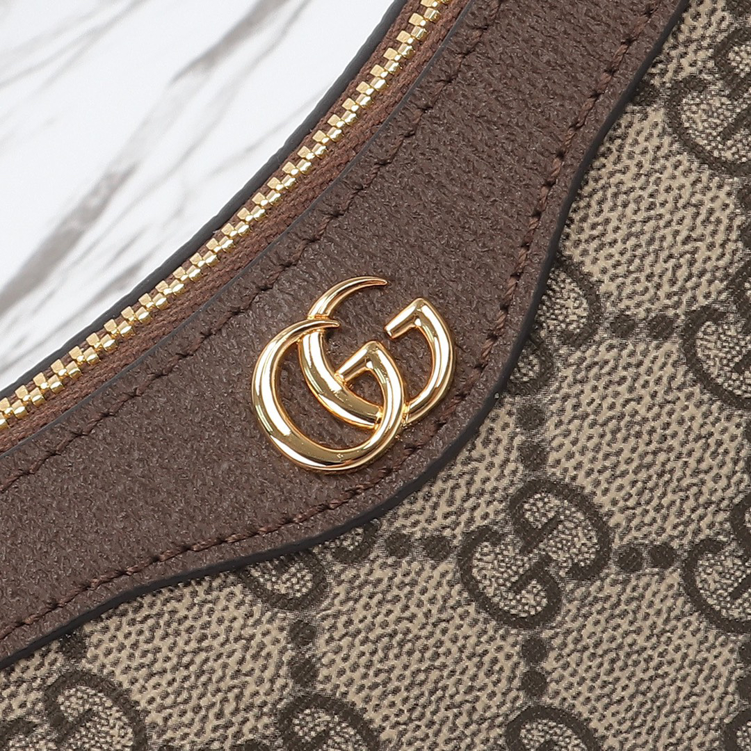[TOP]Gucci GG Ophidia mini bag in beige and brown