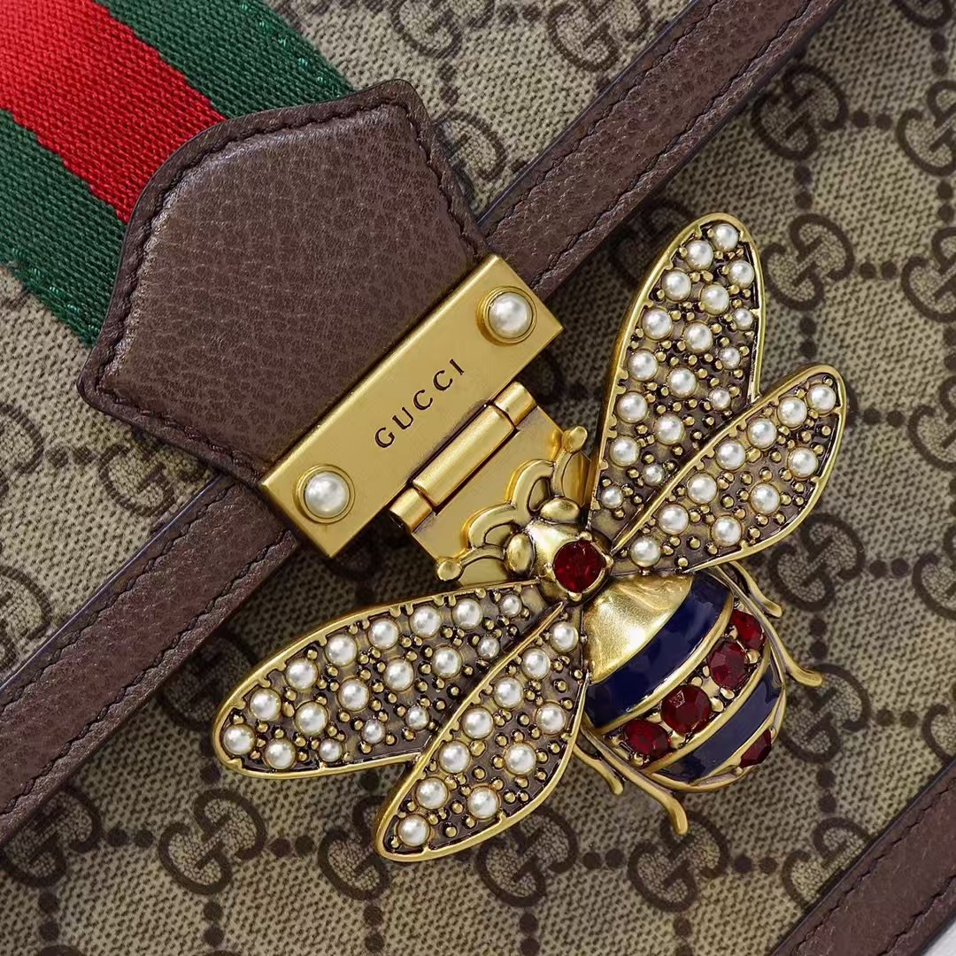 [TOP]Gucci Queen Margaret Bee Top Handle Bag