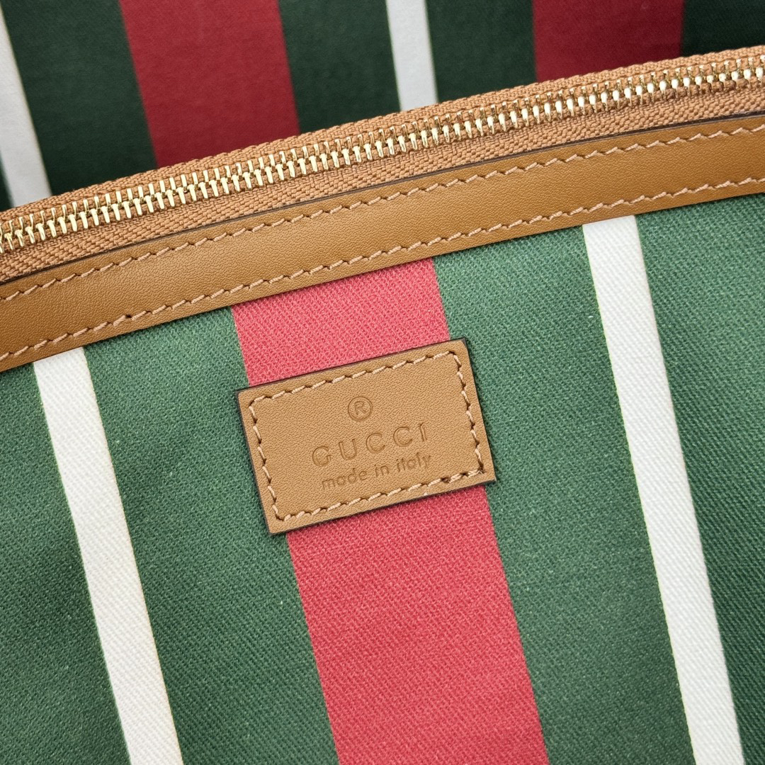 [TOP] Gucci GG Emblem Maxi brown tote bag