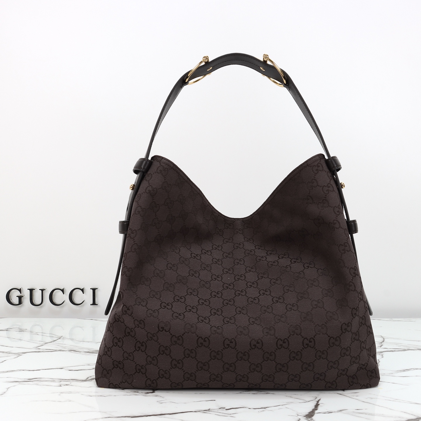 Gucci Beatrix tote Brown and dark brown Original GG canvas - Bag