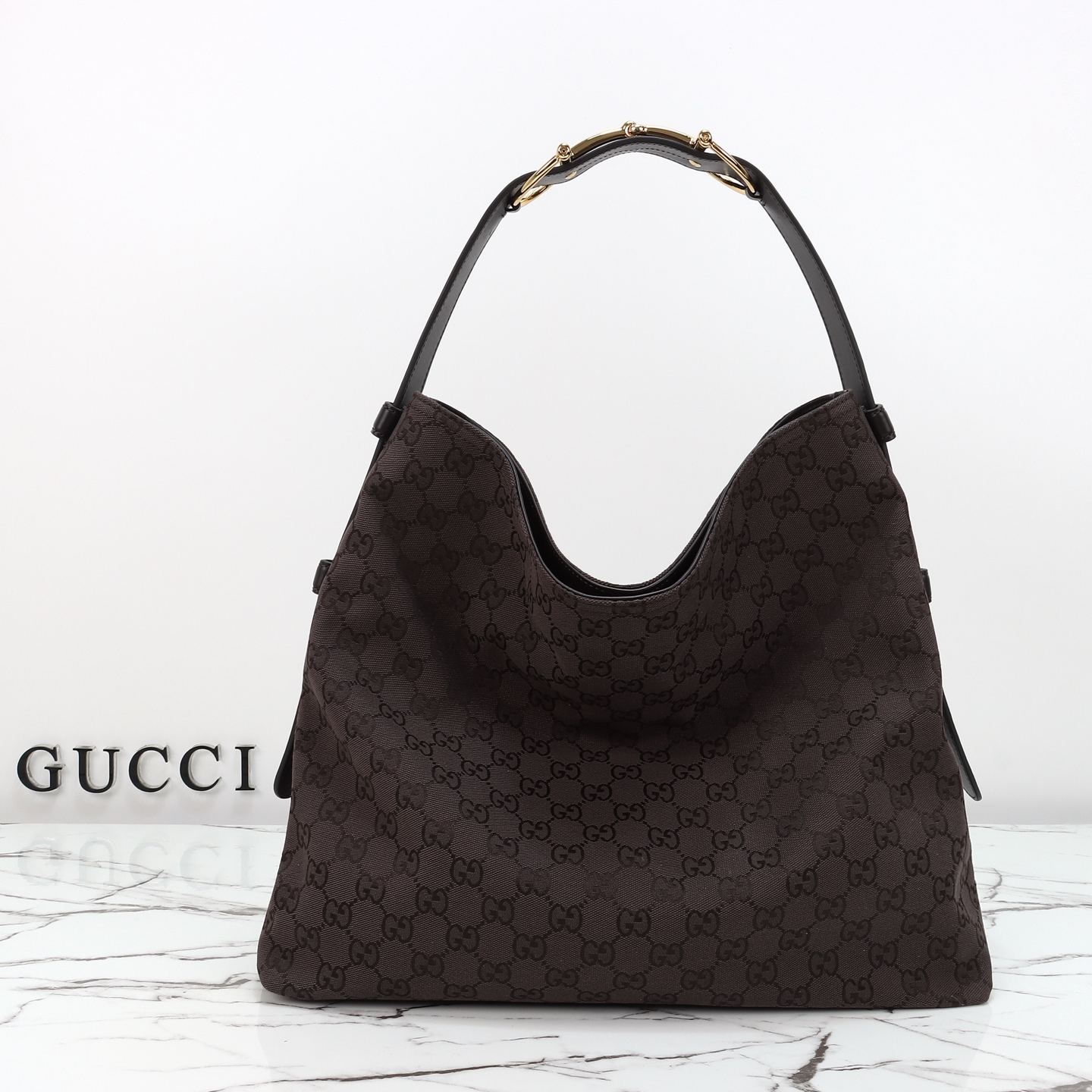 Gucci Beatrix tote Brown and dark brown Original GG canvas - Bag