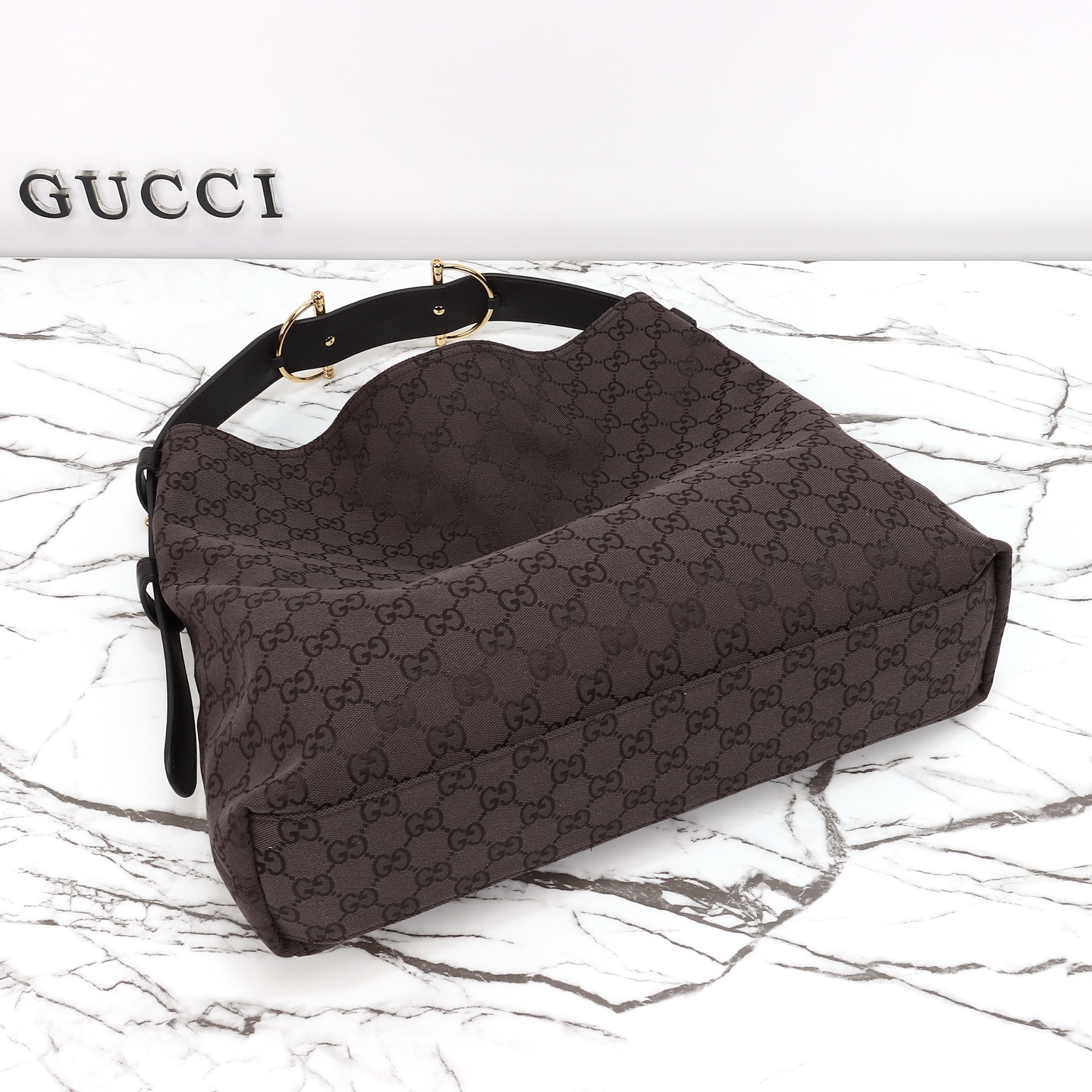 Gucci Beatrix tote Brown and dark brown Original GG canvas - Bag