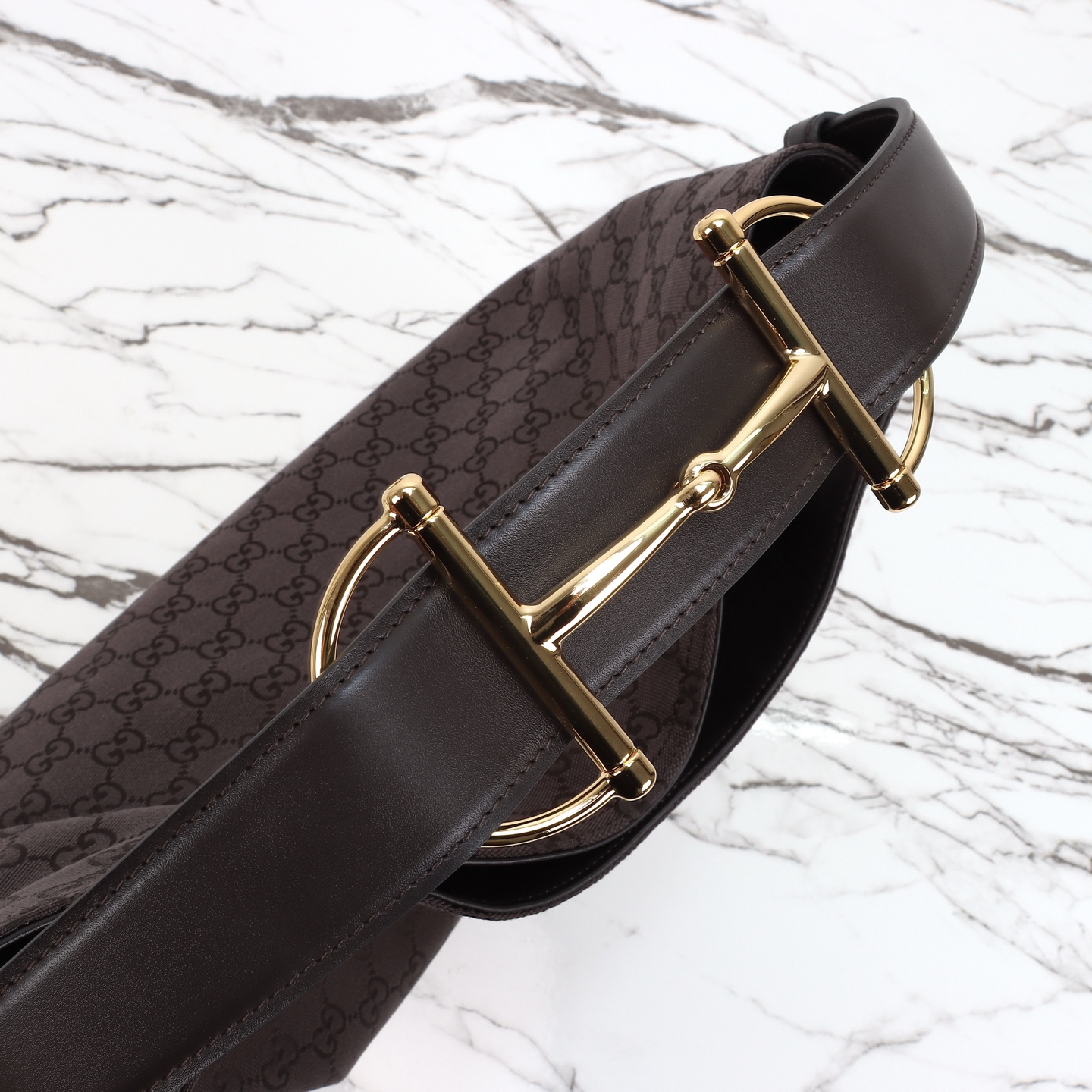 Gucci Beatrix tote Brown and dark brown Original GG canvas - Bag