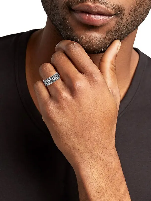 Sterling Gatto Ring - Silver