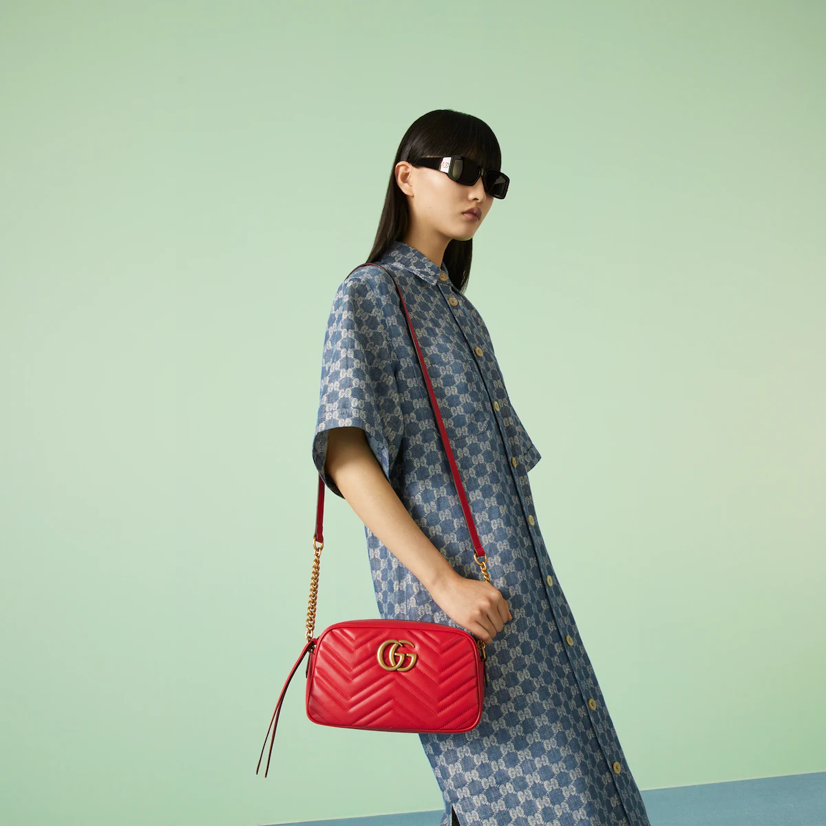 MARMONT MATELASSE SMALL SHOULDER BAG