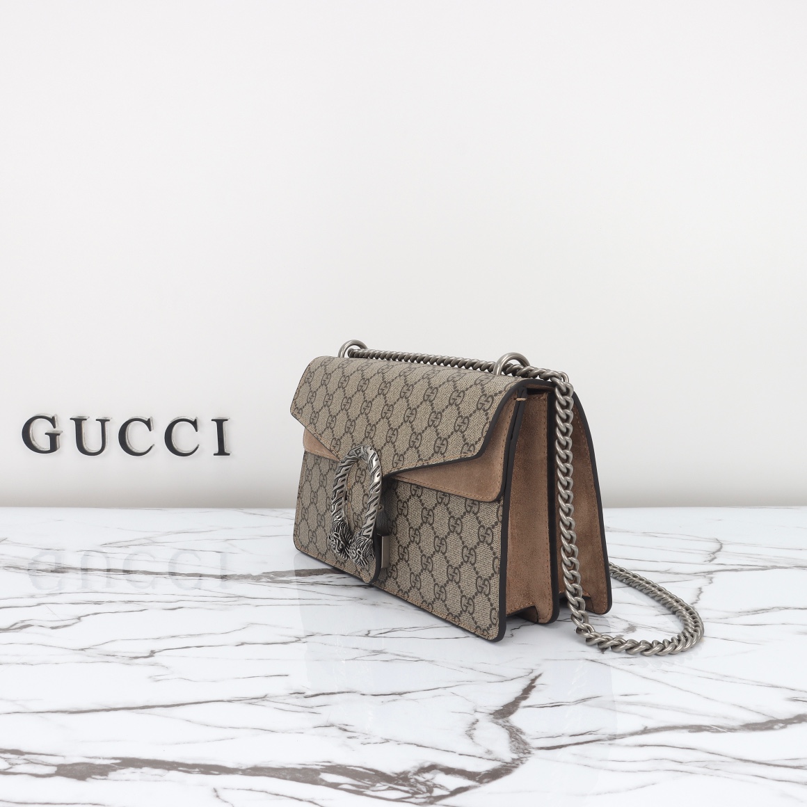 [TOP]Gucci DIONYSUS GG Shoulder Bag With Beige - Bag
