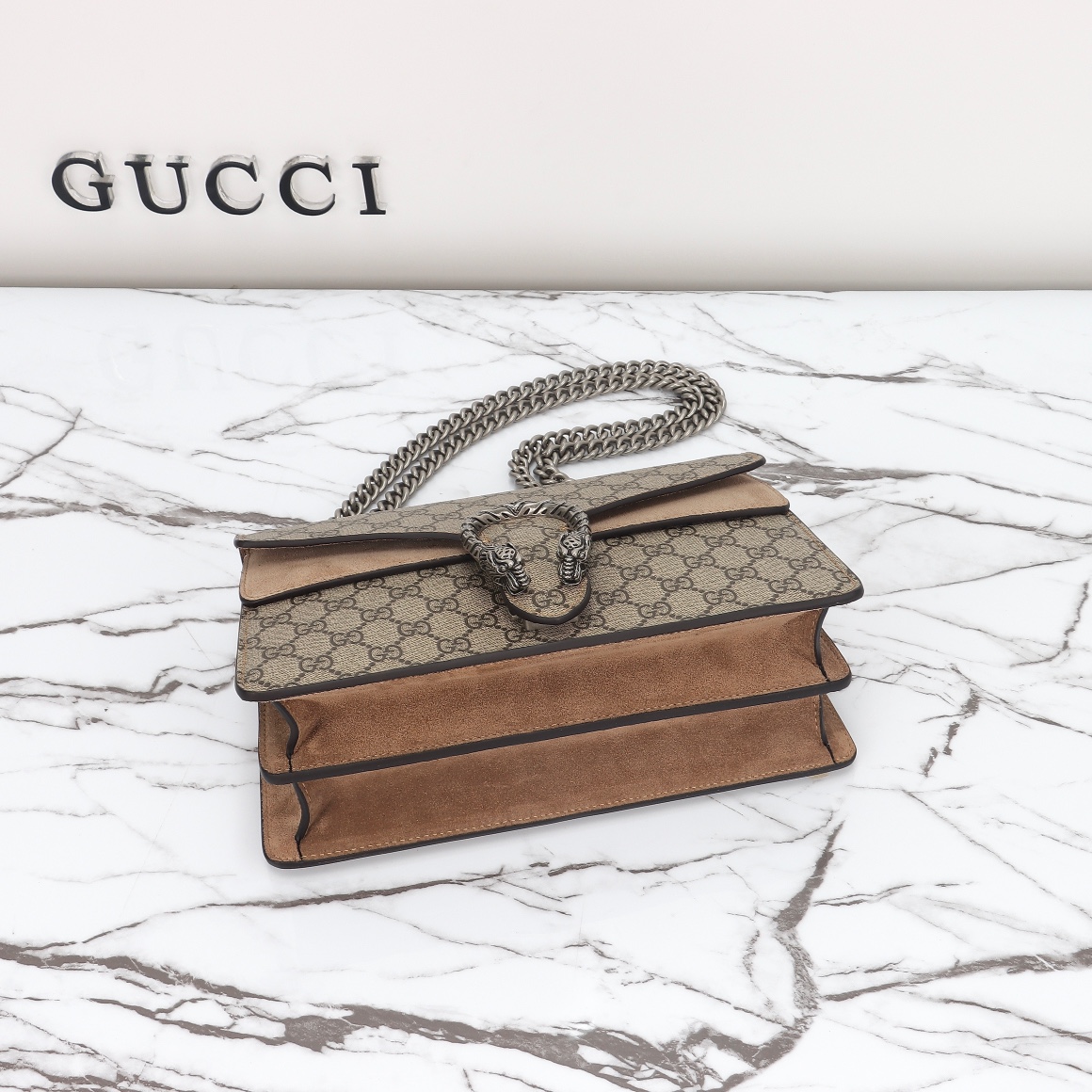 [TOP]Gucci DIONYSUS GG Shoulder Bag With Beige - Bag