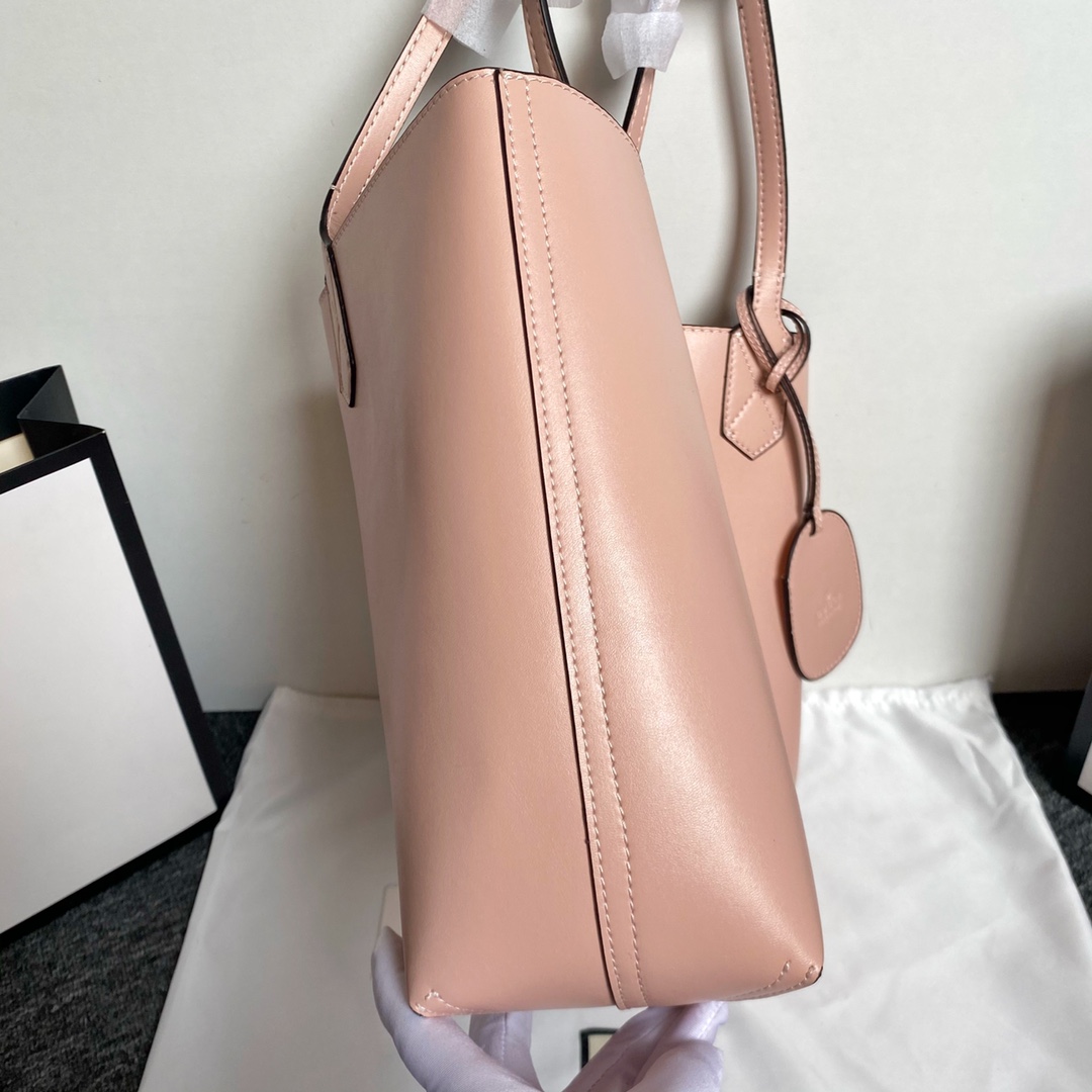 Gucci GG Monogram Medium Reversible Tote Beige Dark Cipria - Bag