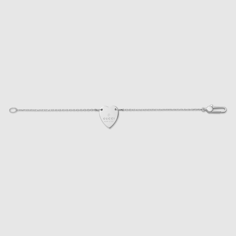 TRADEMARK BRACELET WITH HEART PENDANT
