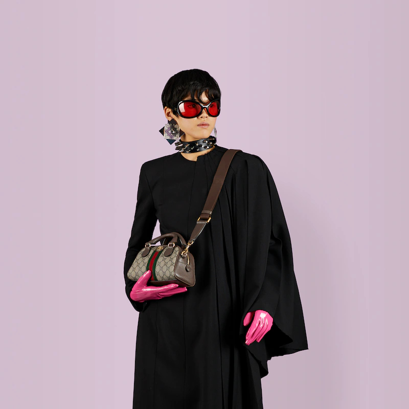OPHIDIA MINI TOP HANDLE BAG