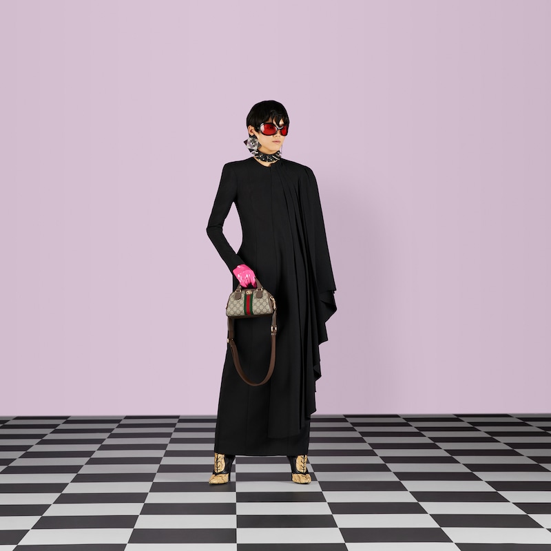 OPHIDIA MINI TOP HANDLE BAG