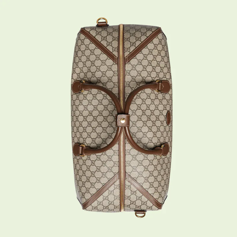 LARGE DUFFLE BAG WITH INTERLOCKING G