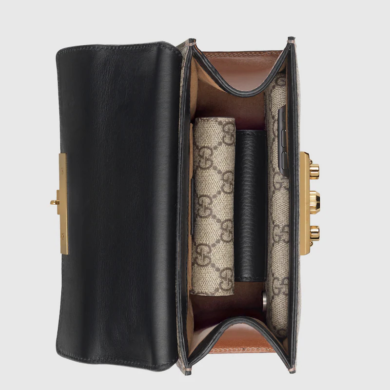 PADLOCK SMALL SHOULDER BAG