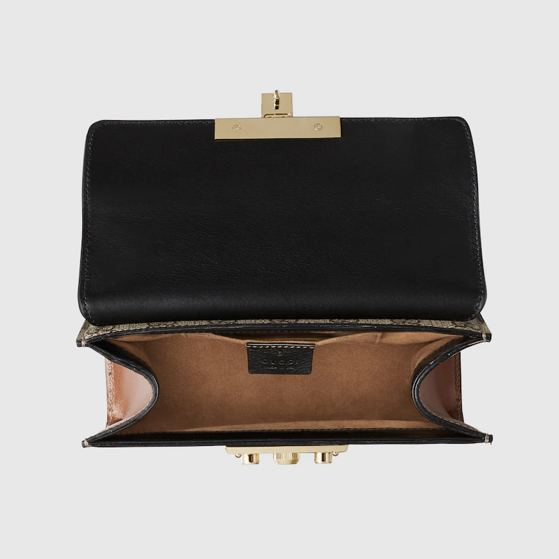 PADLOCK SMALL SHOULDER BAG