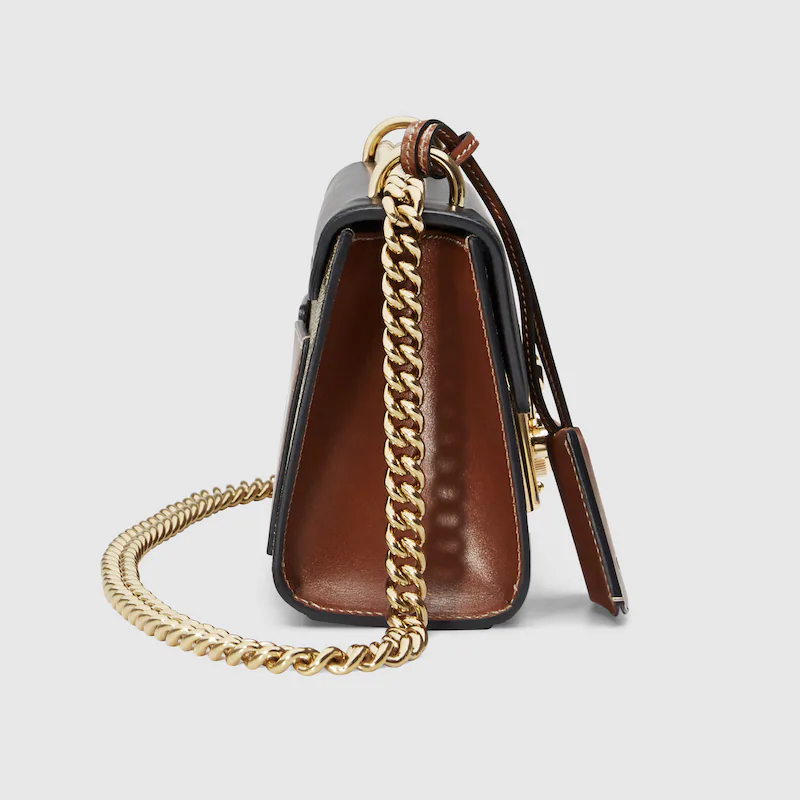 PADLOCK SMALL SHOULDER BAG