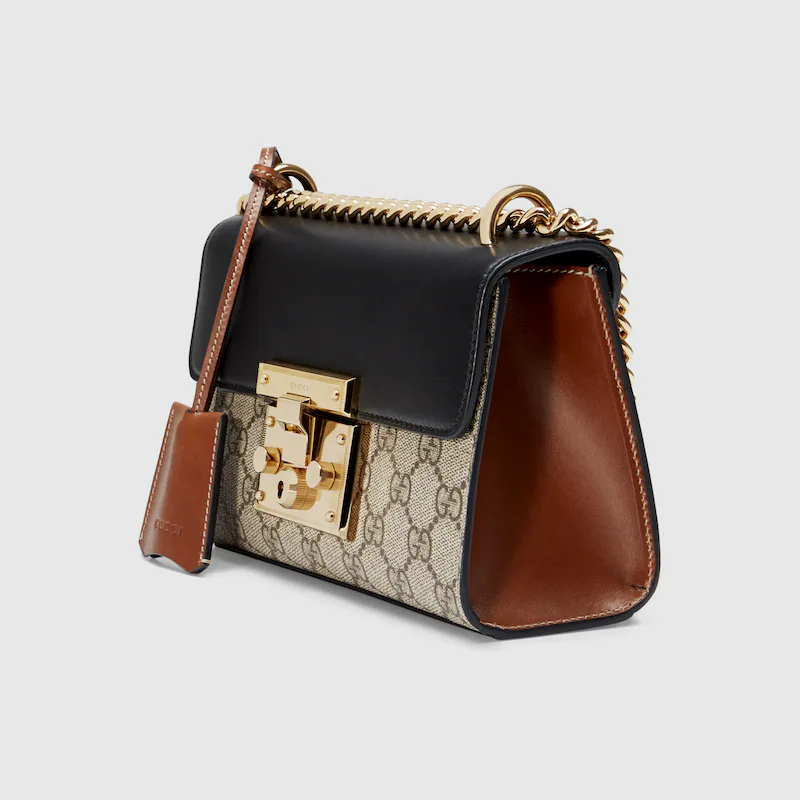 PADLOCK SMALL SHOULDER BAG