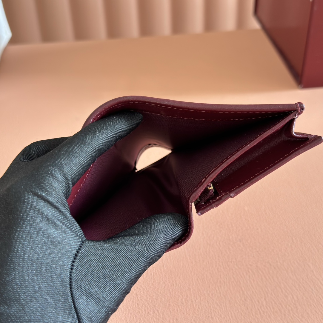 [TOP]Gucci Horsebit 1955 small wallet - Red