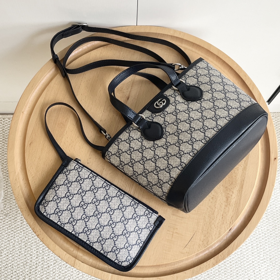 Gucci Ophidia Small Tote Bag - Black Bag