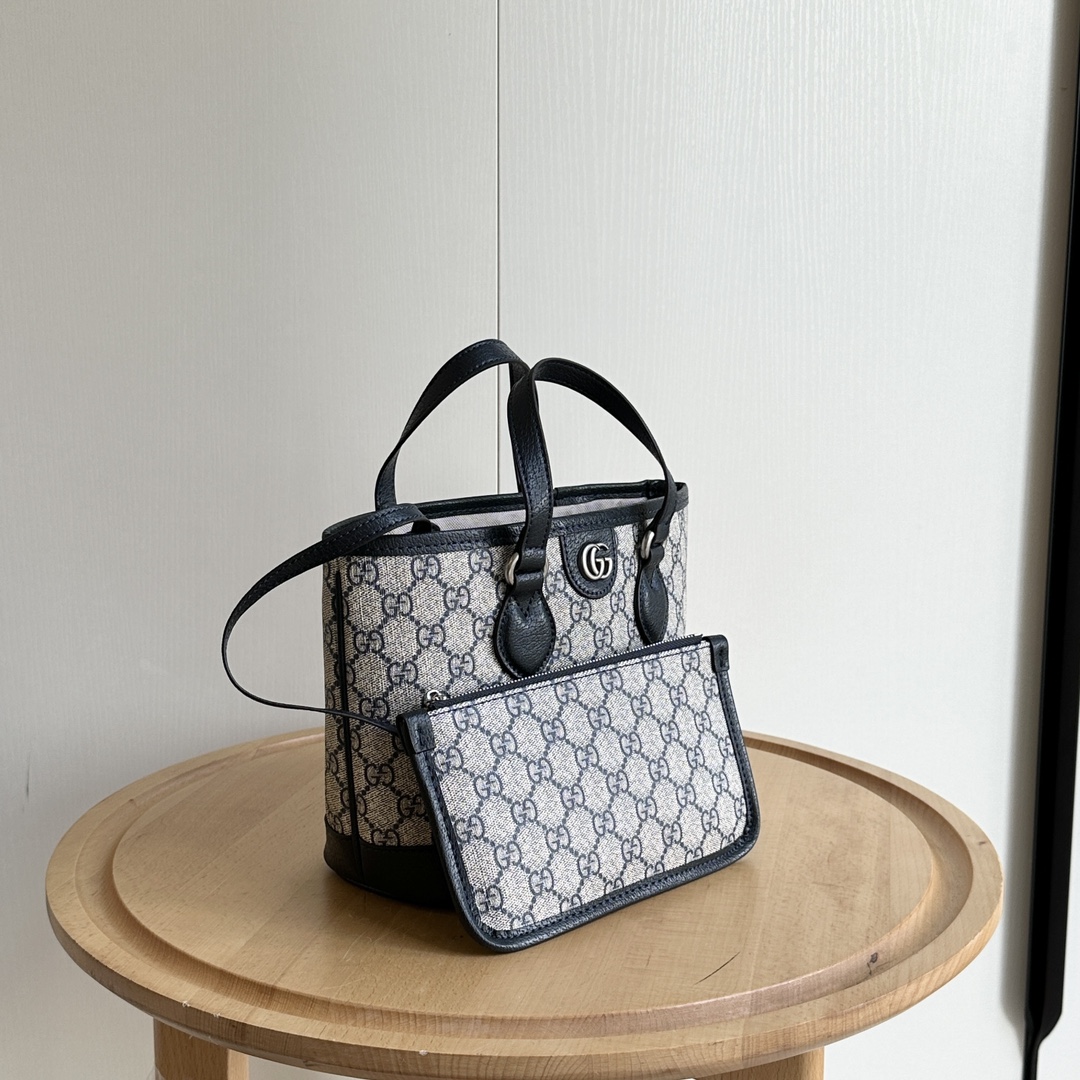 Gucci Ophidia Small Tote Bag - Black Bag