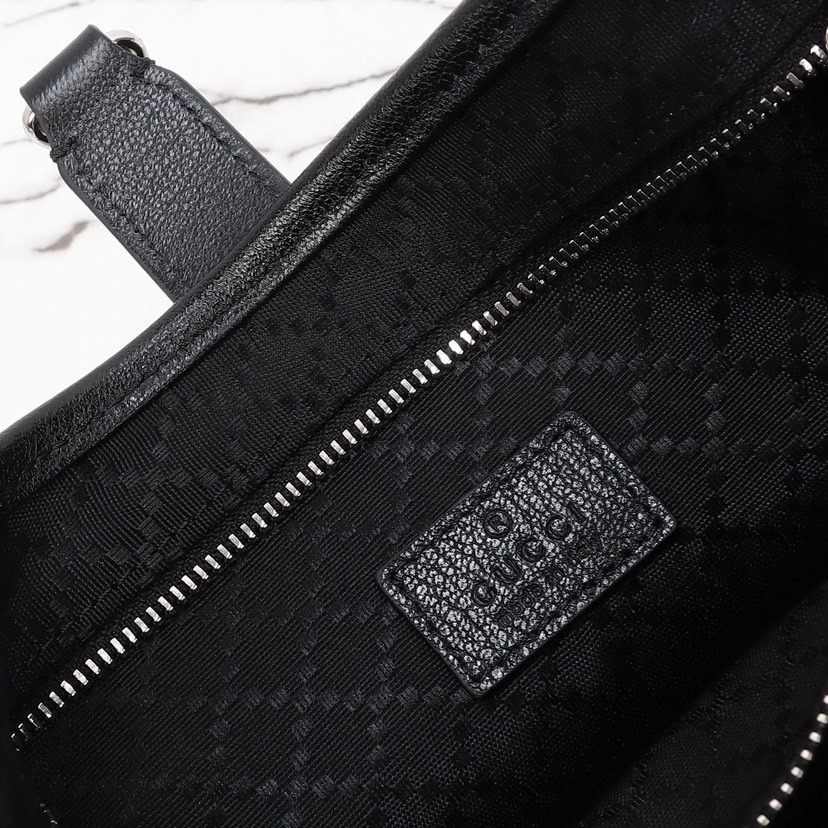 Gucci Jackie 1961 medium shoulder bag Black GG canvas - Bag