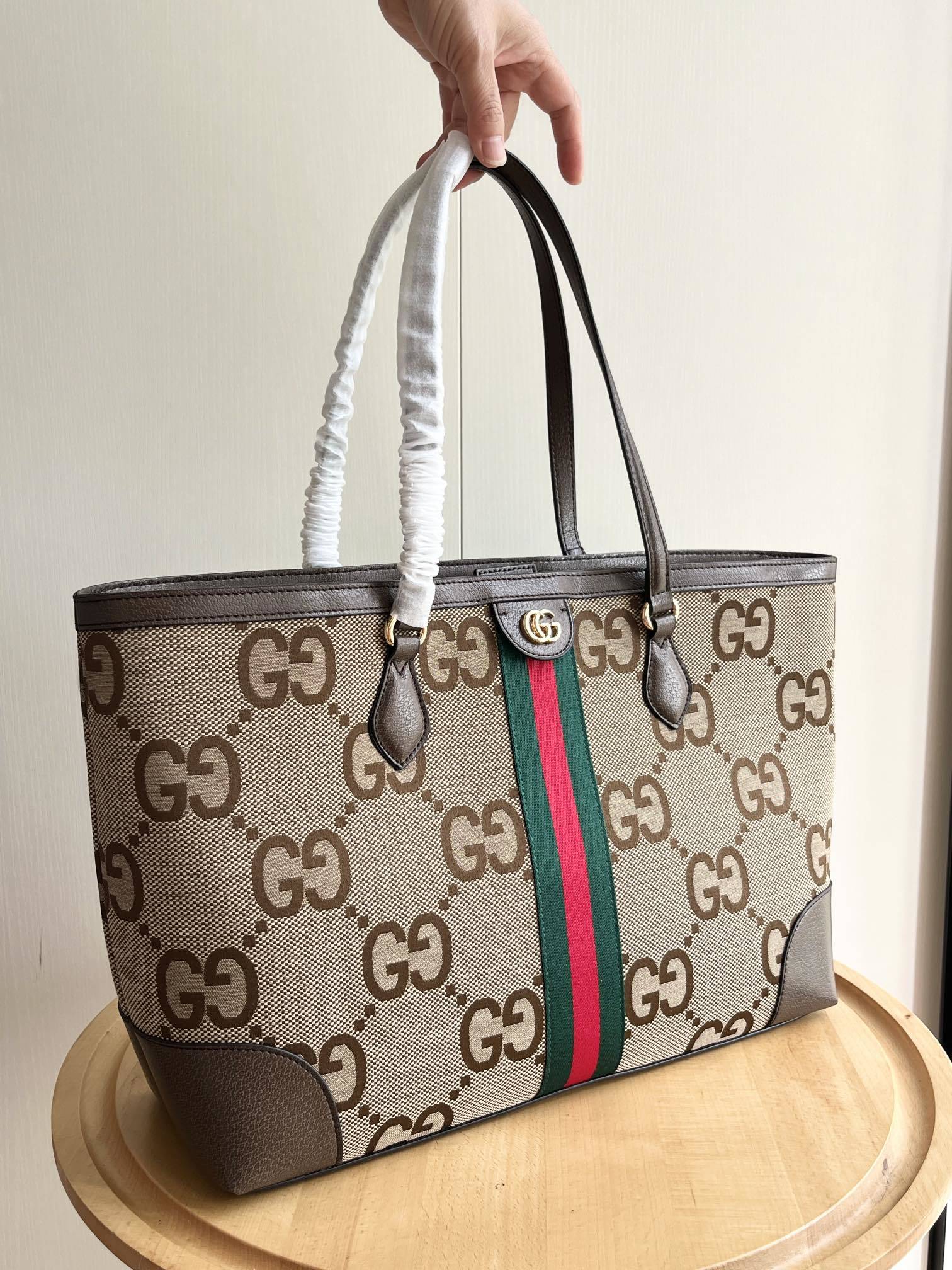 Gucci Ophidia medium tote bag Brown- Bag